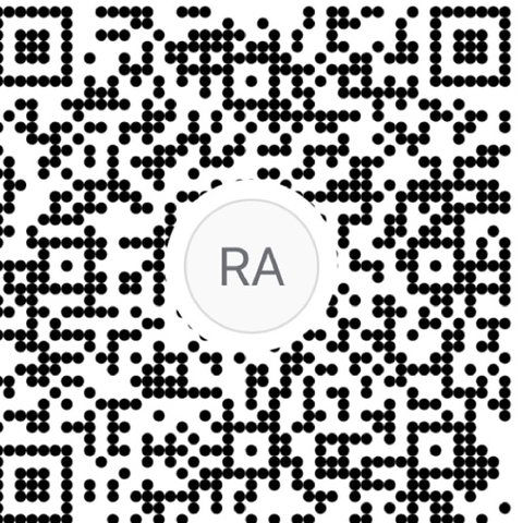 Venmo QR code for @raqapparel